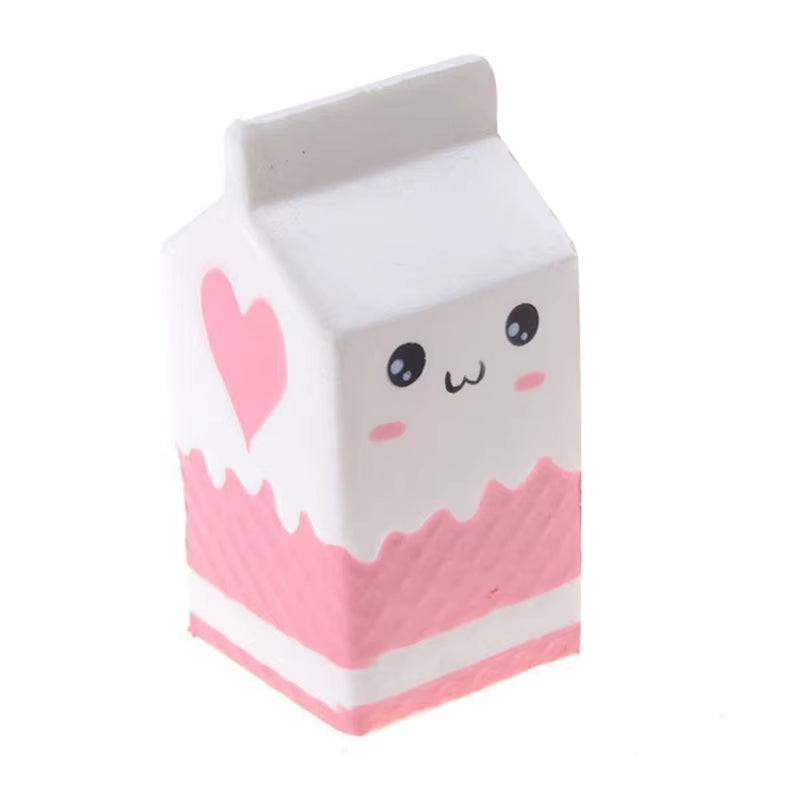 Jumbo Milk Carton Squishy PU Simulation Series Toys Slow Boost Cream Scented Soft Squeeze Toy anti Stress for Kid Gift