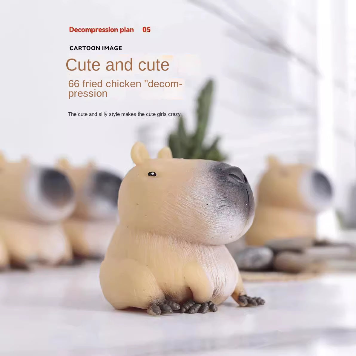 Chill Out with Capybara Stress Relief Fidget Toys – Fun & Unique Way to Beat Anxiety! 🐾✨