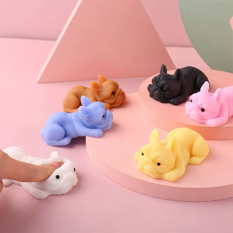 Squishy Dogs Anime Fidget Toys Puzzle Creative Simulation Decompression Toy Kawaii Dog Stress Reliever Toys Party Holiday Gifts