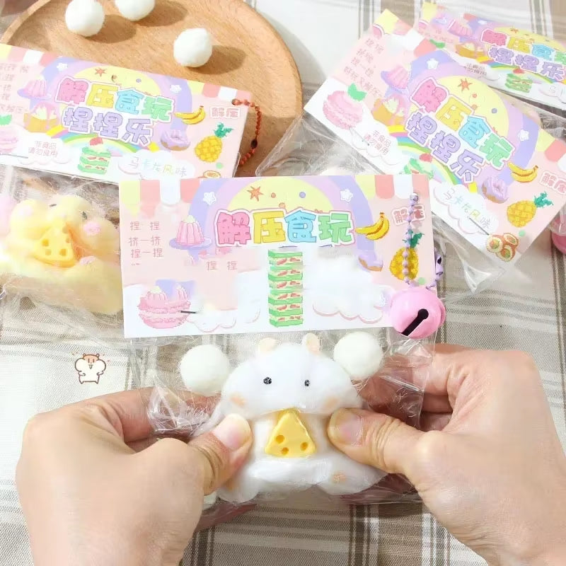 Squeeze the Cutest Hamster! 🐹💖 Perfect Stress Reliever & Fun Gift for Kids! 🎁✨