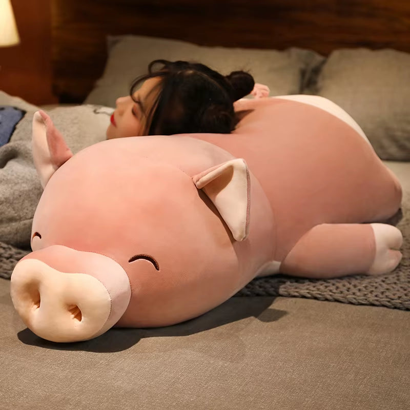 Squishy Stuffed Doll Plush Piggy Toy Pillow 