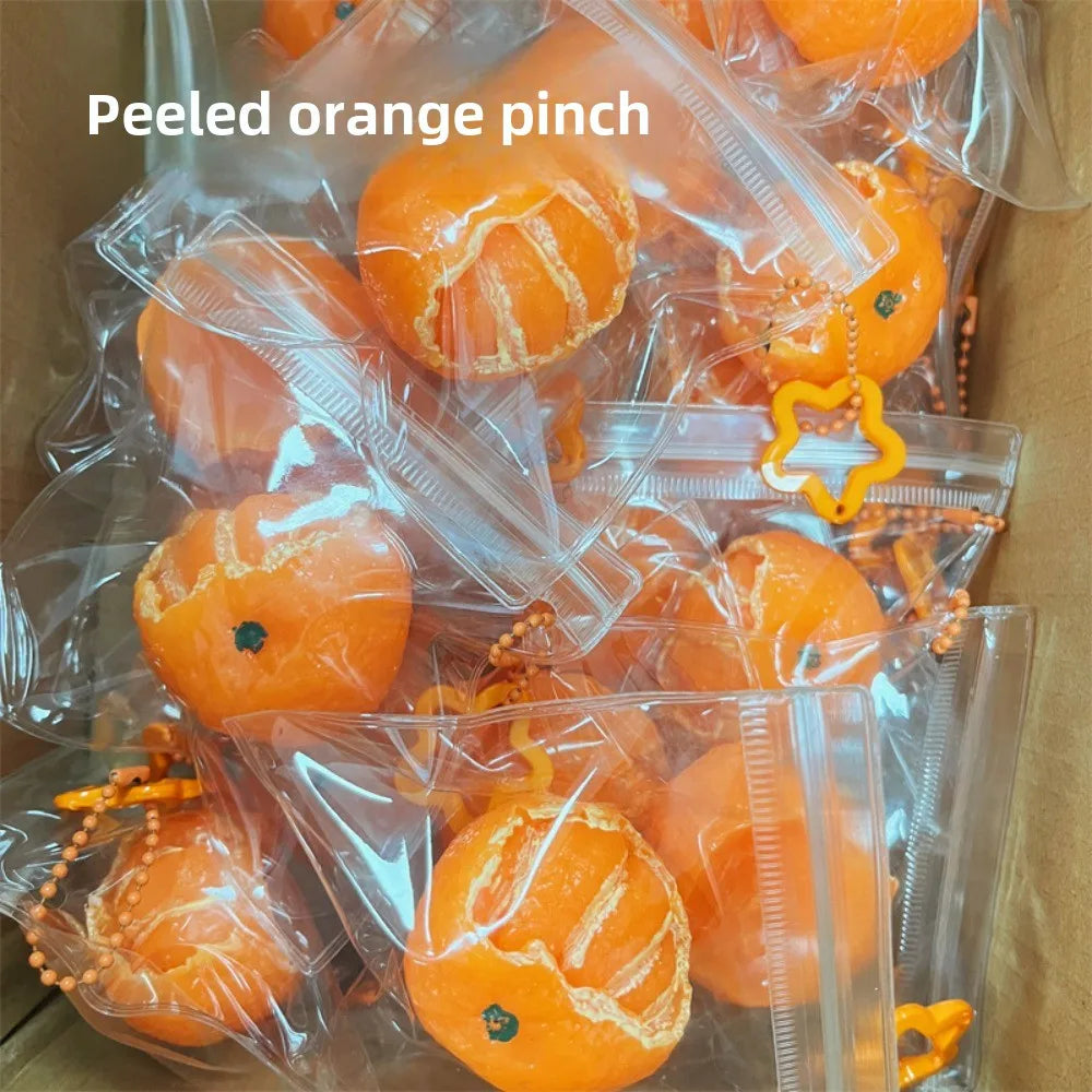 Peeled Orange Cute Stress Relief Toy