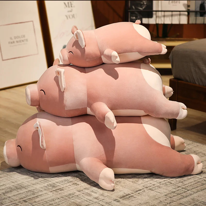 Squishy Stuffed Doll Plush Piggy Toy Pillow 