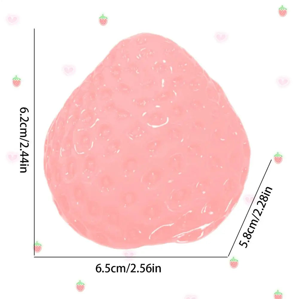 Strawberry Mochi Squeeze Toy 