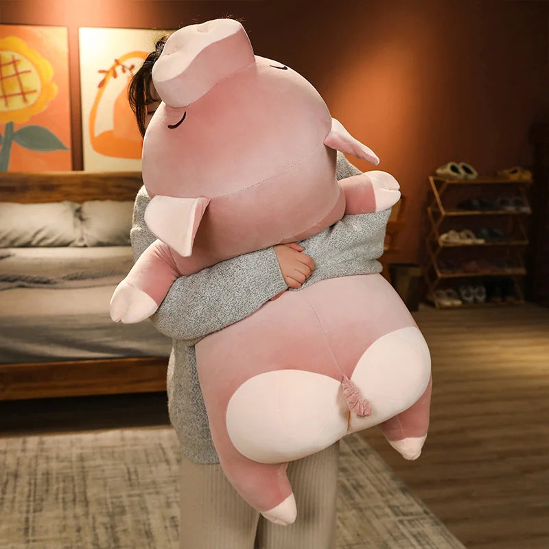 Squishy Stuffed Doll Plush Piggy Toy Pillow 