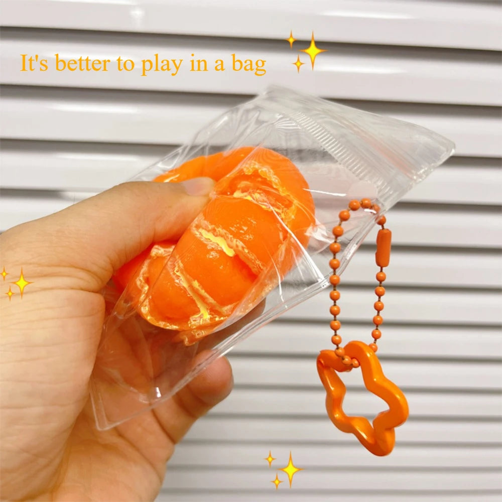 Peeled Orange Cute Stress Relief Toy