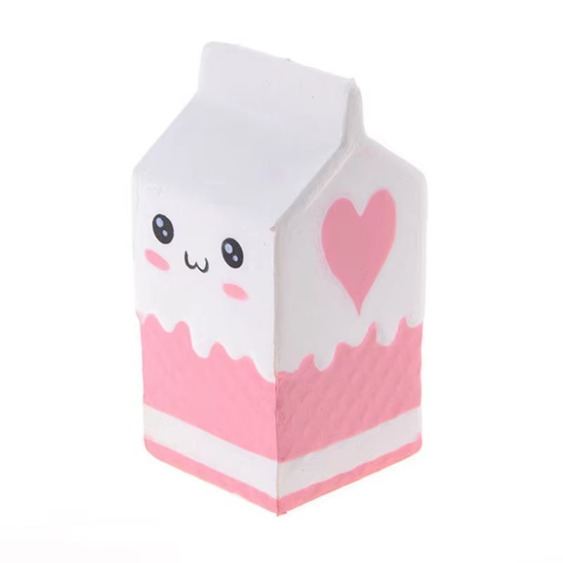 Jumbo Milk Carton Squishy PU Simulation Series Toys Slow Boost Cream Scented Soft Squeeze Toy anti Stress for Kid Gift